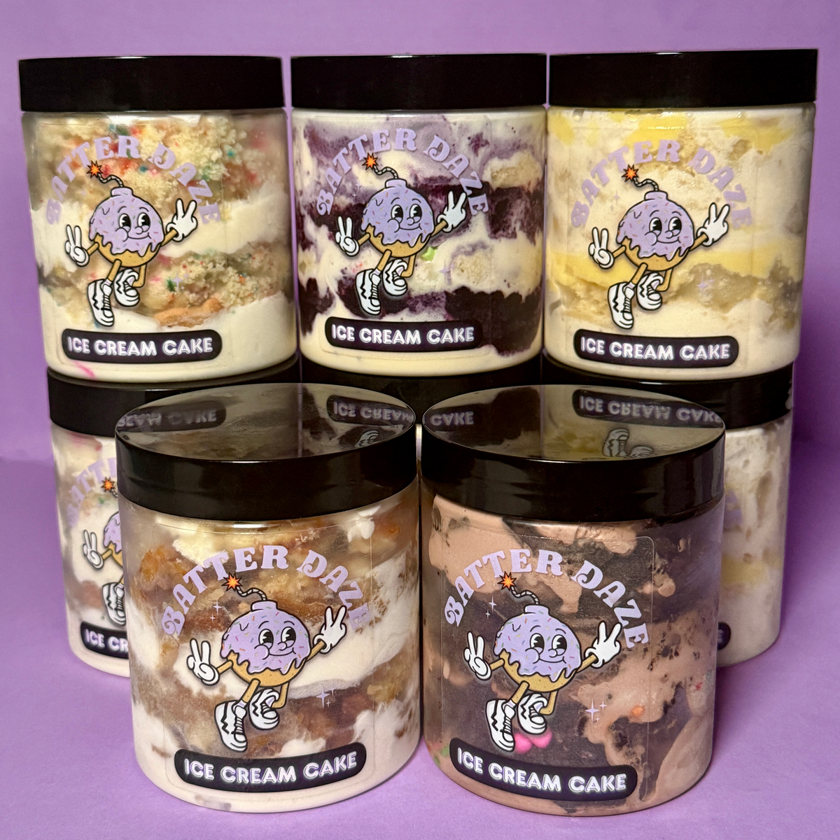 Ice Cream Cake Cups
